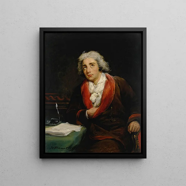 André Chénier runoilijan 1762 1794 - Horace Vernet — kehystetty taideteos seinällä