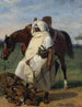 Le chasseur de lions - Horace Vernet — näkymä teoksesta