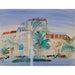 Maalauksen jäljennös Hôtel à Cannes - Raoul Dufy