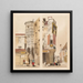 Hôtel de la Trémouille rue des Bourdonnais et Vieille rue du Temple à Paris - Thomas Shotter Boys — kehystetty taideteos seinällä