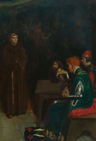 Howard Pyle - The Duke of Gloucester Sends for Edward Maudelain The Satraps.webp