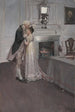 Washingtonin ja Nellie Custisin - Howard Pyle — näkymä teoksesta