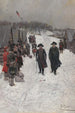 Washington ja Von Steuben Valley Forgella - Howard Pyle — näkymä teoksesta