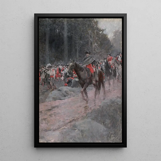 Howard Pyle - Washingtons Retreat From Great Meadows.webp