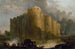 La Bastille ensimmäisinä päivinään purkamisensa aikana - Hubert Robert — näkymä teoksesta