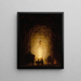 La grotte de Pausilippe - Hubert Robert — kehystetty taideteos seinällä