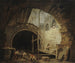La violation des caveaux des rois dans la basilique de Saint-Denis en octobre 1793 - Hubert Robert — näkymä teoksesta