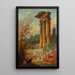 Pesijättäret - Hubert Robert — kehystetty taideteos seinällä