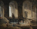 Lavandières dans une architecture romaine - Hubert Robert — näkymä teoksesta
