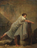 Oratorin vankilassa - Hubert Robert — näkymä teoksesta