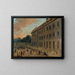 Vankien leikki Saint-Lazaren, pallopeli - Hubert Robert — kehystetty taideteos seinällä