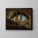 Vue fantaisiste romaine - Hubert Robert — kehystetty taideteos seinällä
