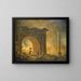 Roomalaiset rauniot - Hubert Robert — kehystetty taideteos seinällä