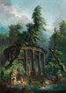 Uima-allas - Hubert Robert — näkymä teoksesta