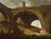 Le Vieux Pont - Hubert Robert — näkymä teoksesta