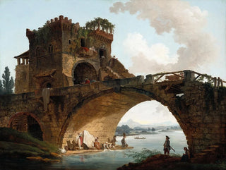 Le pont Salario - Hubert Robert — näkymä teoksesta