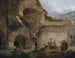 Laveuses dans les ruines du Colisée - Hubert Robert — näkymä teoksesta