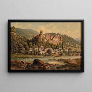 Hubert Sattler - View of Heidelberg.webp