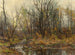 Un ruisseau du Berkshire en automne - Hugh Bolton Jones — näkymä teoksesta