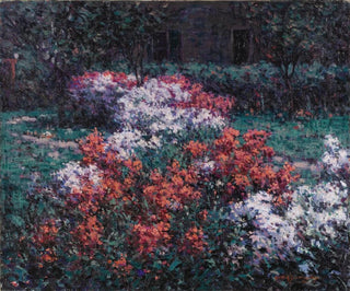 Le jardin de phlox - Hugh Henry Breckenridge — näkymä teoksesta