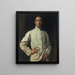 Autoportrait en veste blanche - Hugh Ramsay — kehystetty taideteos seinällä