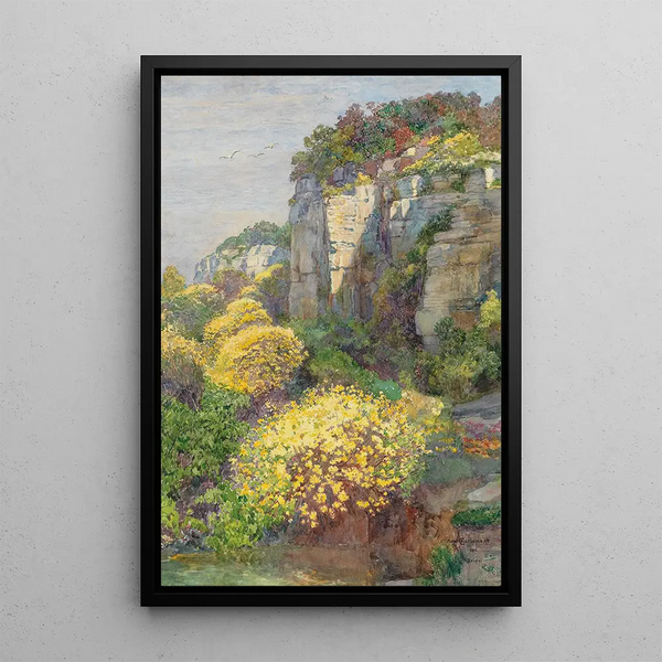 Hugo Charlemont - Broom in bloom on Brioni.webp