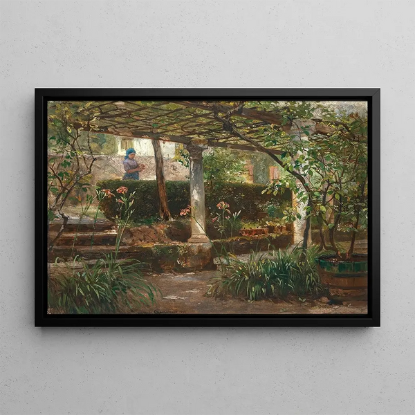 Hugo Charlemont - Tiger lilys on southern terrace.webp