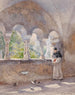 Cloître de l'abbaye cistercienne de Millstadt - Hugo Darnaut — näkymä teoksesta