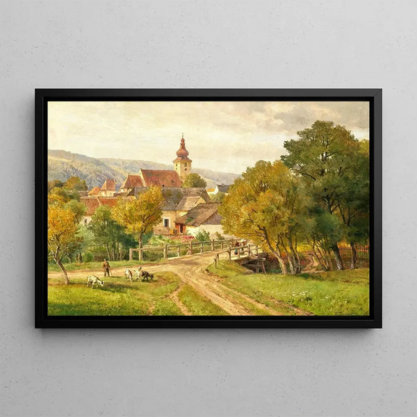Hugo Darnaut - Maria Anzbach in the Wienerwald.webp