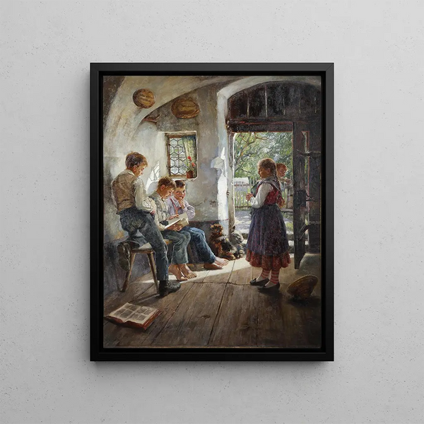 Hugo Lffler - Preparing For The Lesson.webp
