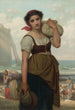 Étretatin pesijä - Hugues Merle — näkymä teoksesta