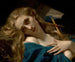 Marie Madeleine dans la grotte - Hugues Merle — näkymä teoksesta