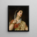 La reine Esther - Hugues Merle — kehystetty taideteos seinällä