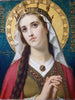 Sainte Élisabeth de Hongrie - Hugues Merle — näkymä teoksesta