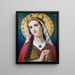 Sainte Élisabeth de Hongrie - Hugues Merle — kehystetty taideteos seinällä