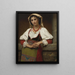 La fille napolitaine - Hugues Merle — kehystetty taideteos seinällä