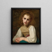 Nuori kauneus - Hugues Merle — kehystetty taideteos seinällä