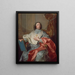 Charles de Saint-Albin arkkipiispa Cambrai - Hyacinthe Rigaud — kehystetty taideteos seinällä
