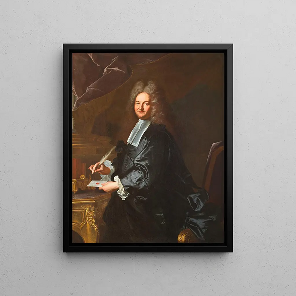 Joseph Fleuriau d'Armenonville - Hyacinthe Rigaud — kehystetty taideteos seinällä