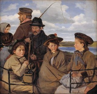 Hans Smidth - I dagvognen Kunstnerens broderbrn.webp