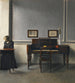 Ida sisätilassa piano - Vilhelm Hammershøi — näkymä teoksesta