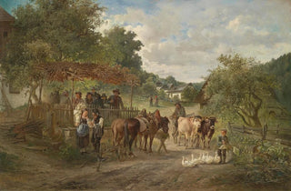 Ignaz Ellminger - Dorfidylle.webp