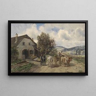 Ignaz Ellminger - Vor der Schmiede.webp