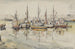 Bateaux dans le port - Igor Pčel — näkymä teoksesta