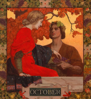 William Clarke Rice - October cover illustration for Harpers Magazine.webp