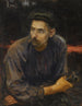 Portrait d'un ouvrier - Ilya Efimovich Repin — näkymä teoksesta