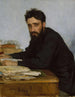 Vsevolod Mikhaïlovitch Garchine 1855-1888 - Ilya Repin — näkymä teoksesta