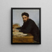 Vsevolod Mikhaïlovitch Garchine 1855-1888 - Ilya Repin — kehystetty taideteos seinällä