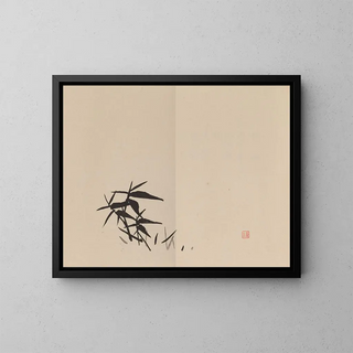 Aucune œuvre intitulée "Keinen shugajo Pl01" n'est reconnue dans l'histoire de l'art. - Imao Keinen — kehystetty taideteos seinällä