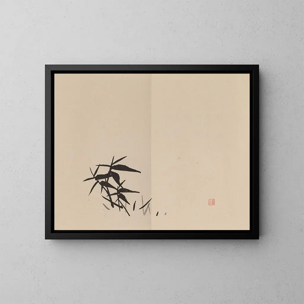 Aucune œuvre intitulée "Keinen shugajo Pl01" n'est reconnue dans l'histoire de l'art. - Imao Keinen — kehystetty taideteos seinällä